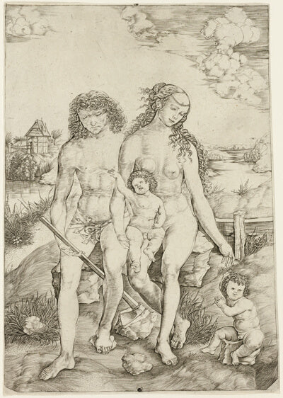 Adam and Eve with the Infants Cain and Abel